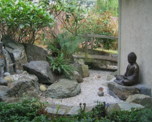 Japanese inspired landscaping